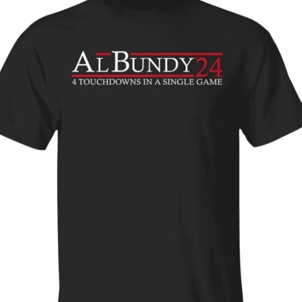 🌹Black Al Bundy Graphic T-Shirt. New without Tags. ALBundy 24.